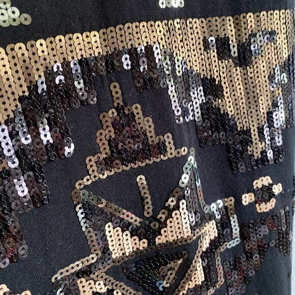 CARMEN by Carmen Marc Valvo Sequin Cocktail Dress - M - Picture 5 of 10